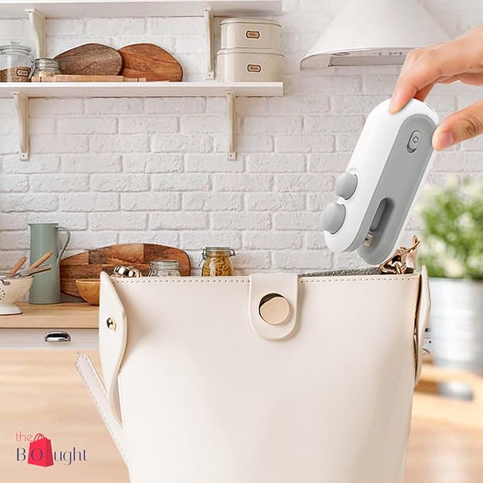 Portable Mini Sealing Machine 2 in 1 USB Rechargeable Magnetic