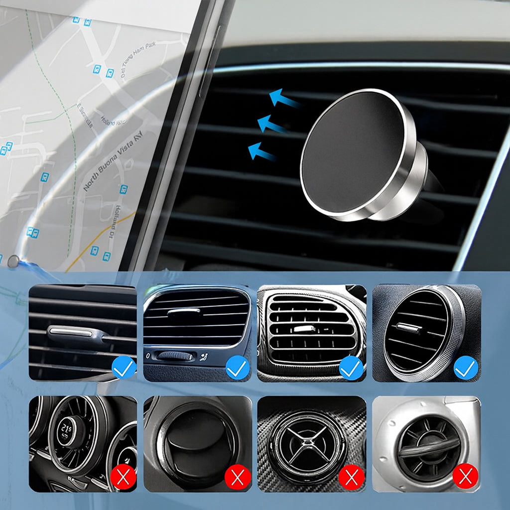 360 Rotating Magnetic Phone Holder Stand (1 Pc)