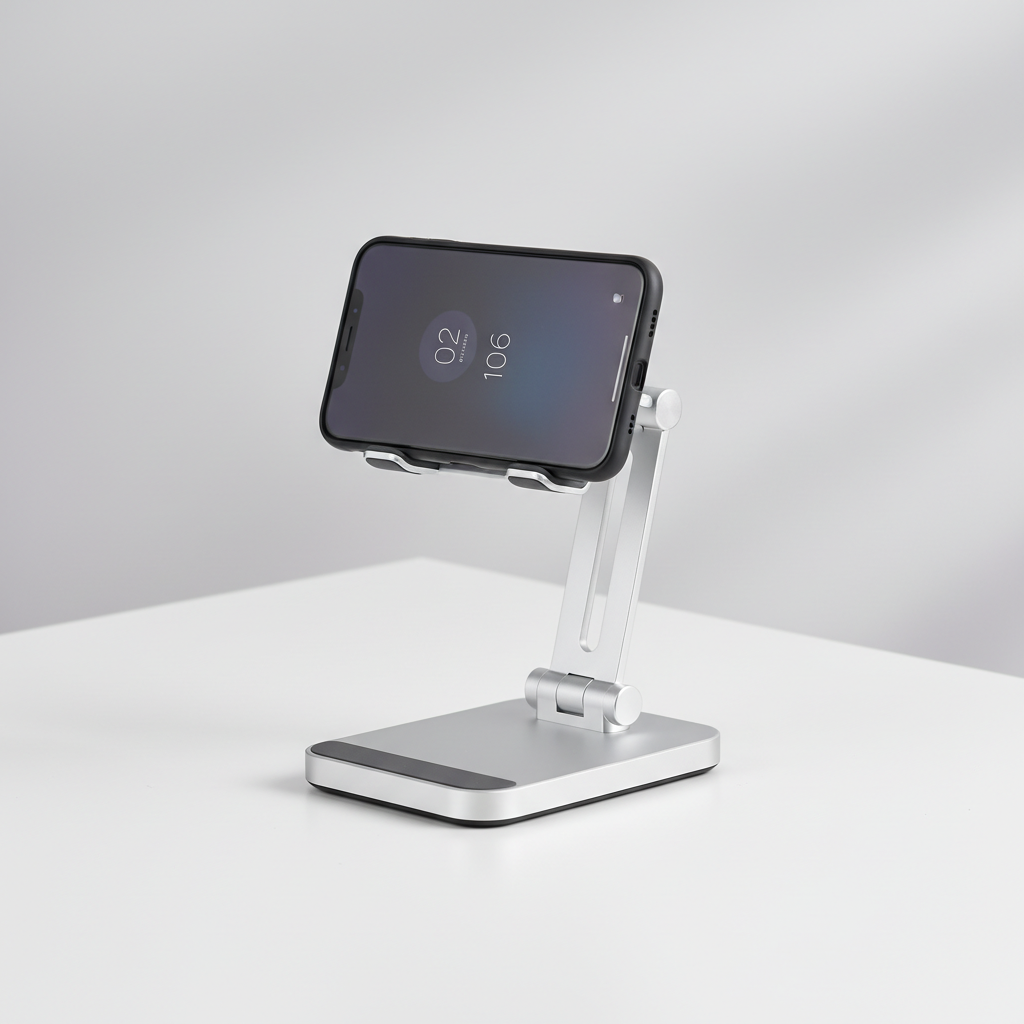 Premium Small Desktop Mobile Phone Stand Holder For Smartphones (1 Pc)